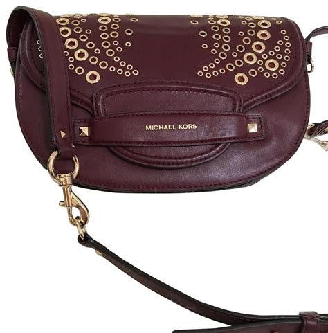 michael kors bags oxblood|oxblood crossbody bag.